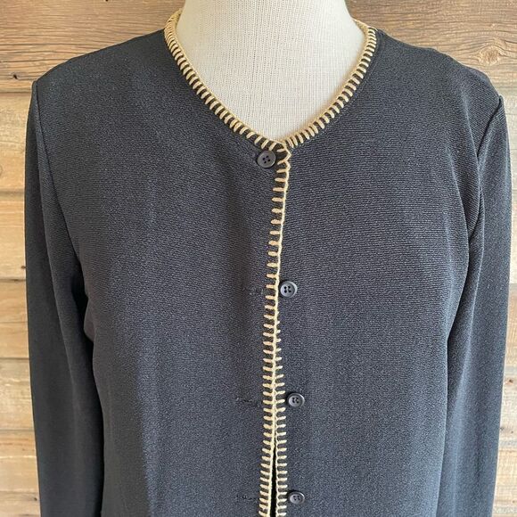 Vintage Russell Kemp New York Matching Cardigan Sweater and Maxi Dress Size M - Picture 3 of 14